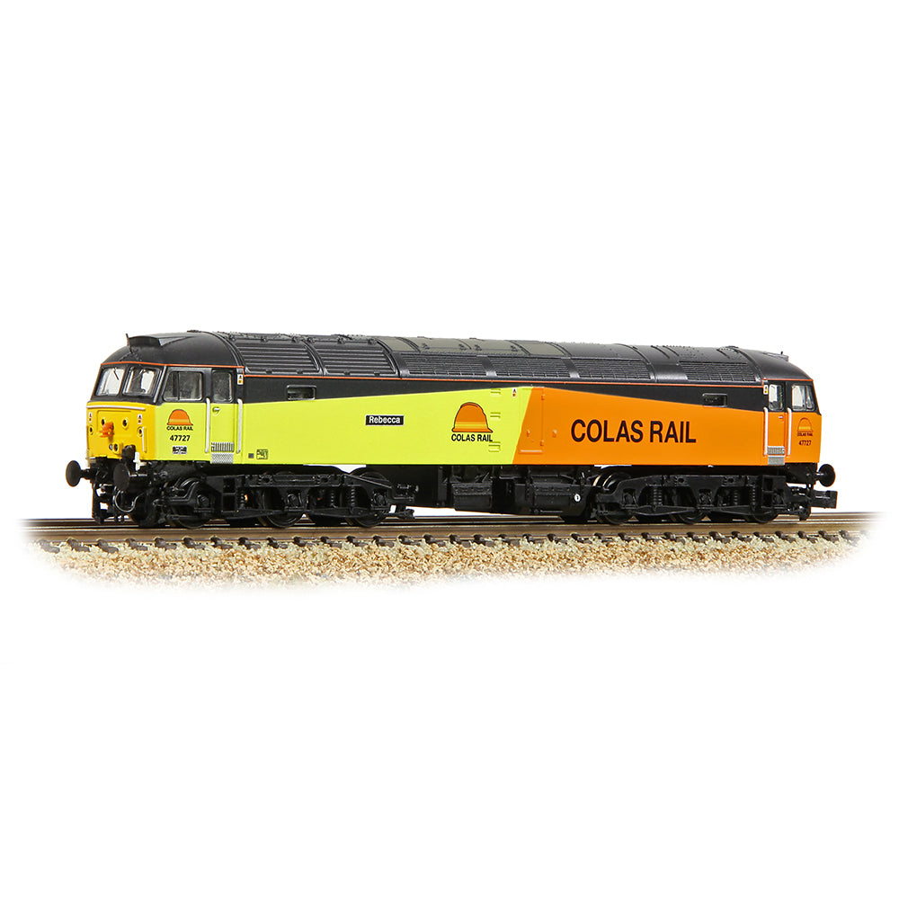 Farish 372-261 Class 47 47727 'Rebecca' Colas - N Gauge