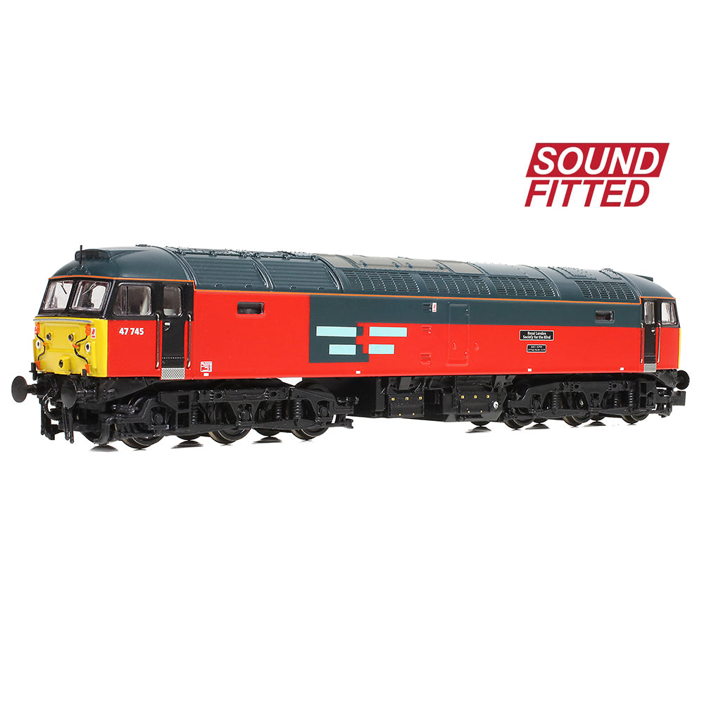 Farish 372-262SF Class 47/7 47745 'Royal London Soc. For The Blind' Rail Express S - N Gauge