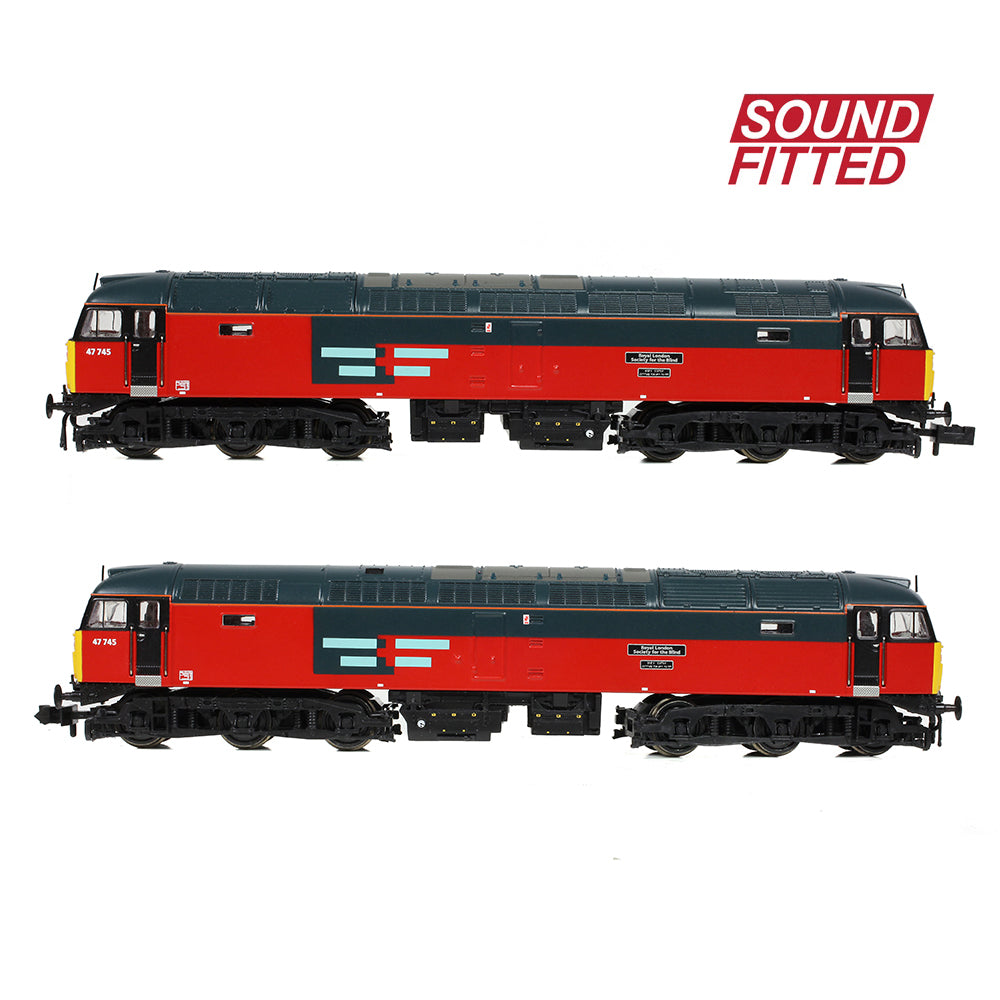 Farish 372-262SF Class 47/7 47745 'Royal London Soc. For The Blind' Rail Express S - N Gauge