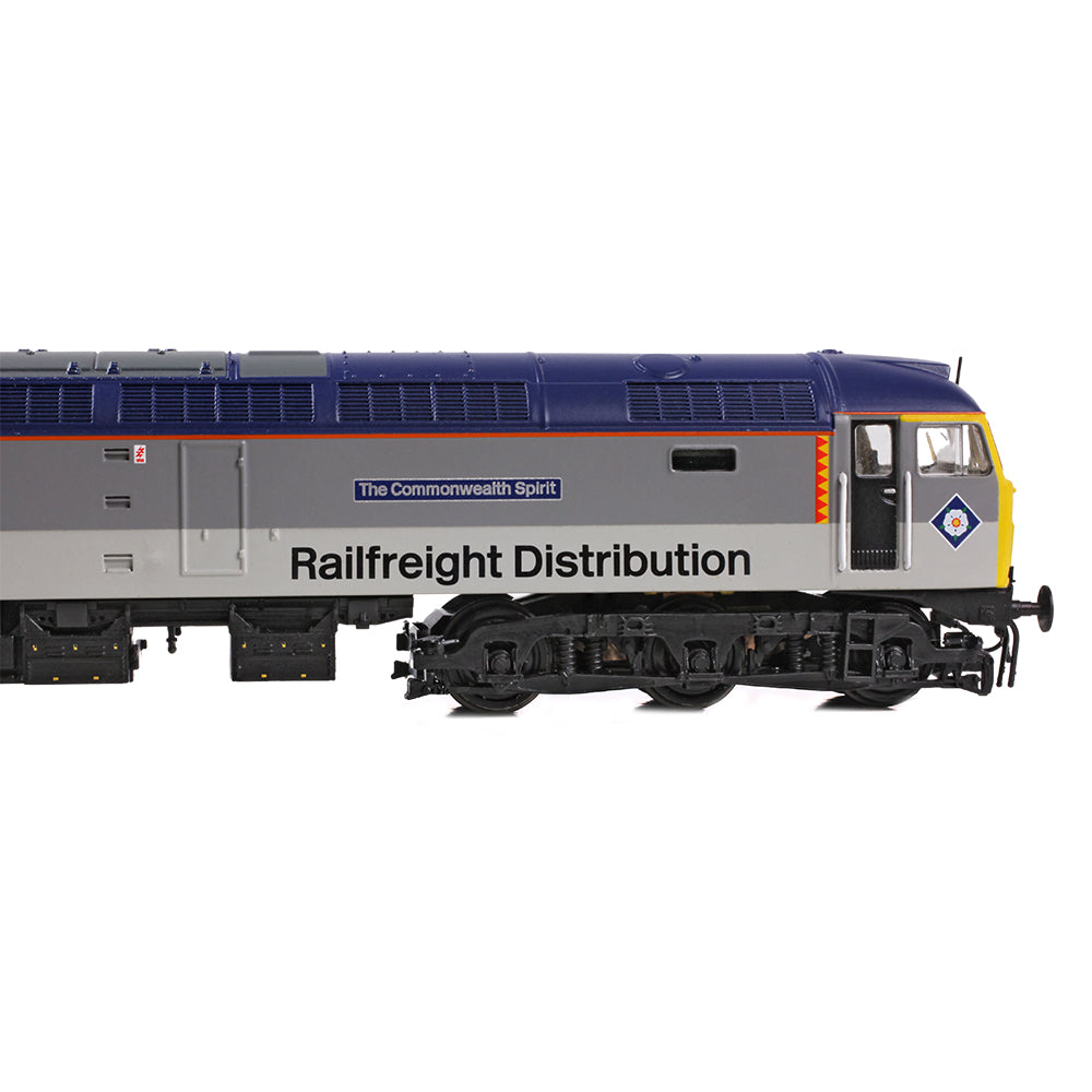 Farish 372-263 Class 47/4 47555 'The Commonwealth Spirit' BR RF Distribution European N Gauge