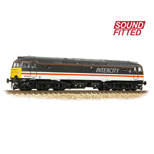 Farish 372-266SF Class 47/4 47849 BR InterCity (Swallow) N Gauge