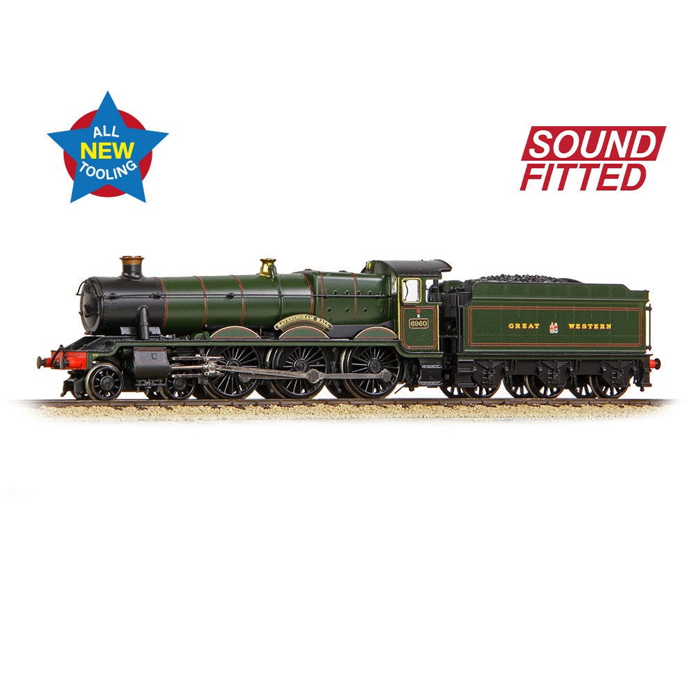 Graham Farish 372-450SF GWR 'Modified Hall' 6960 'Raveningham Hall' GWR Lined Green (GW Crest)  N Gauge *PRE ORDER £254.96*