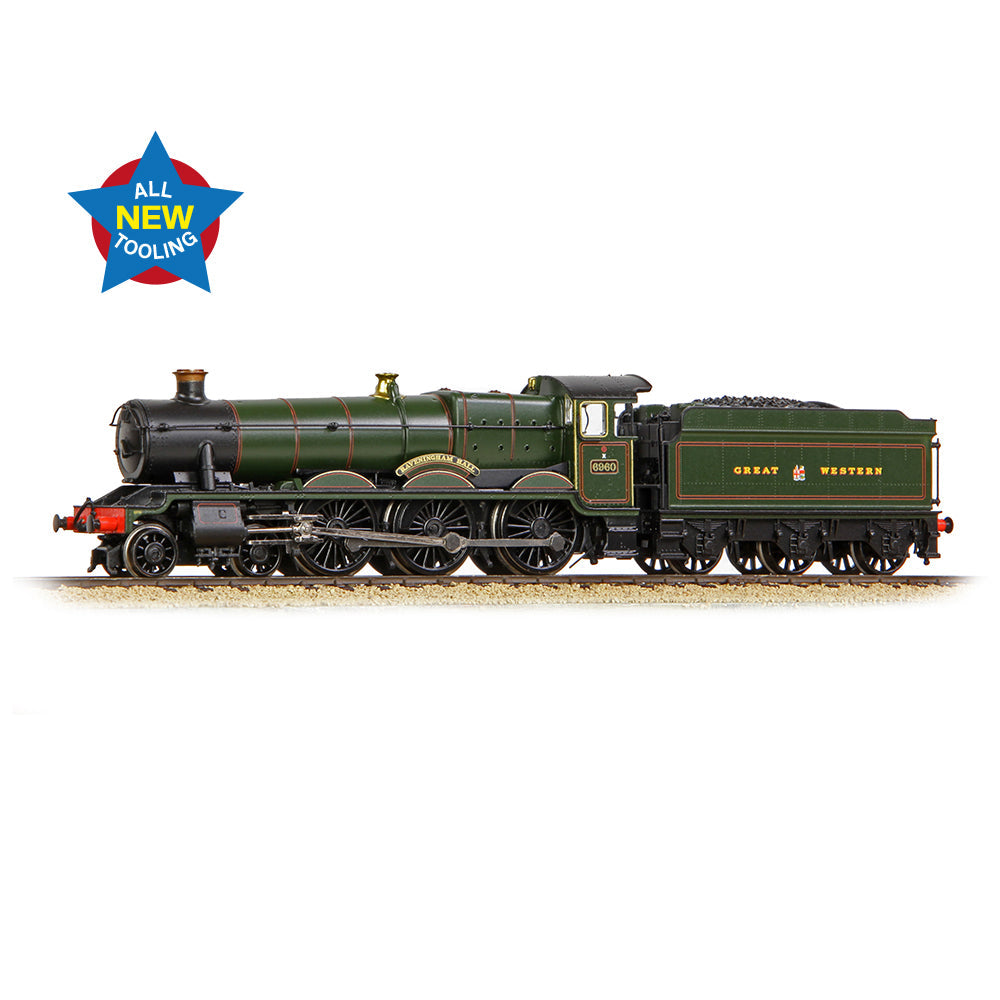 Graham Farish 372-450 GWR 'Modified Hall' 6960 'Raveningham Hall' GWR Lined Green (GW Crest) N Gauge *PRE ORDER £161.46*