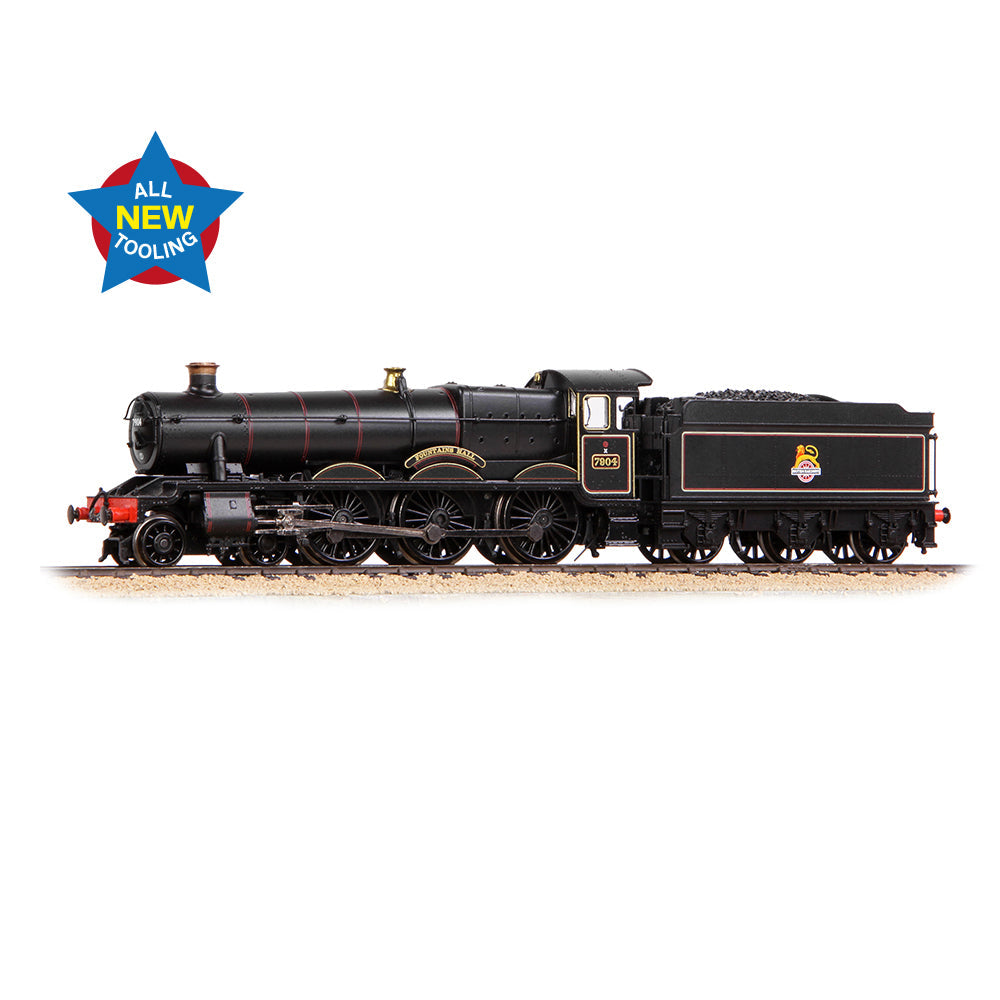 Graham Farish 372-451 GWR 'Modified Hall' 7904 'Fountains Hall' BR Lined Black (Early Emb.) N Gauge *PRE ORDER £161.46*