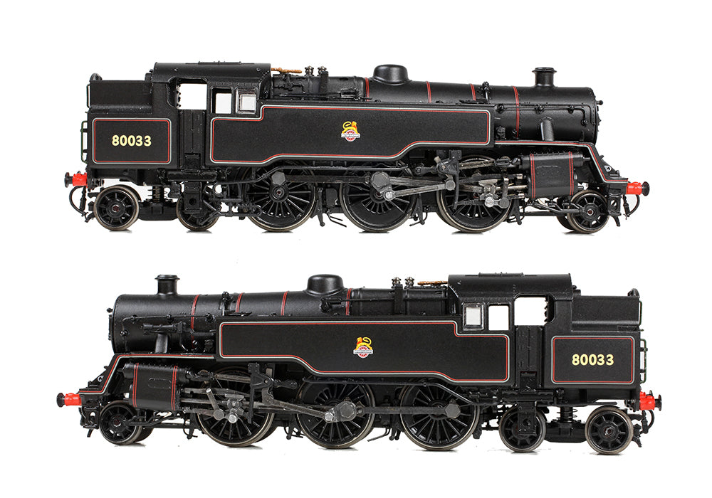 Farish 372-535A BR Standard 4MT Tank 80033 BR Lined Black (Early Emblem) N Gauge *PRE ORDER £140.21*