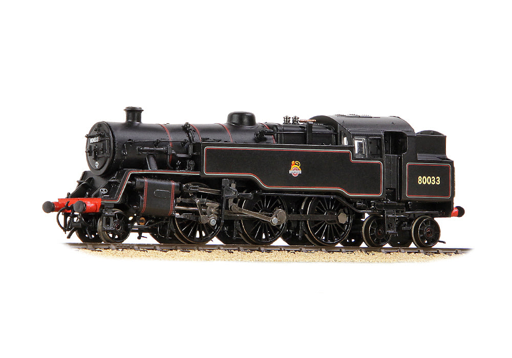 Farish 372-535A BR Standard 4MT Tank 80033 BR Lined Black (Early Emblem) N Gauge *PRE ORDER £140.21*