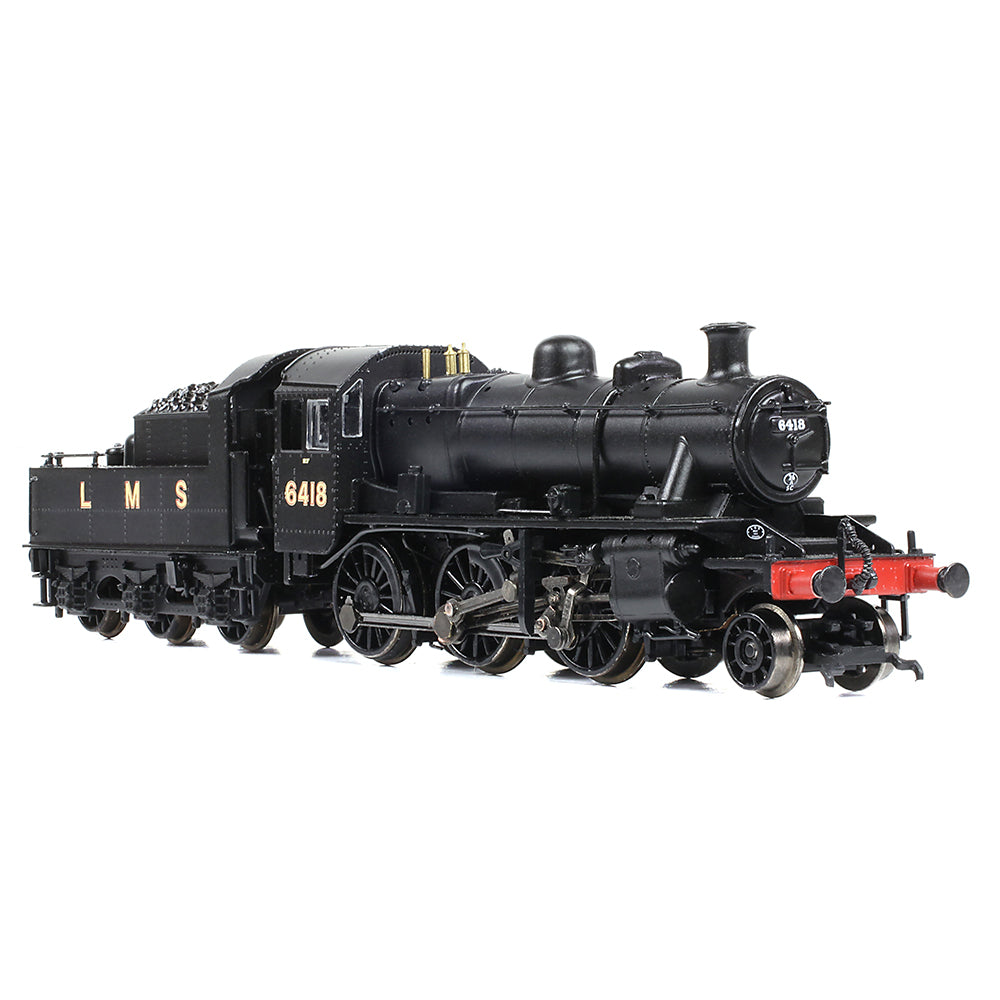 Farish 372-627A LMS Ivatt 2MT 6418 LMS Black N Gauge *LAST FEW*