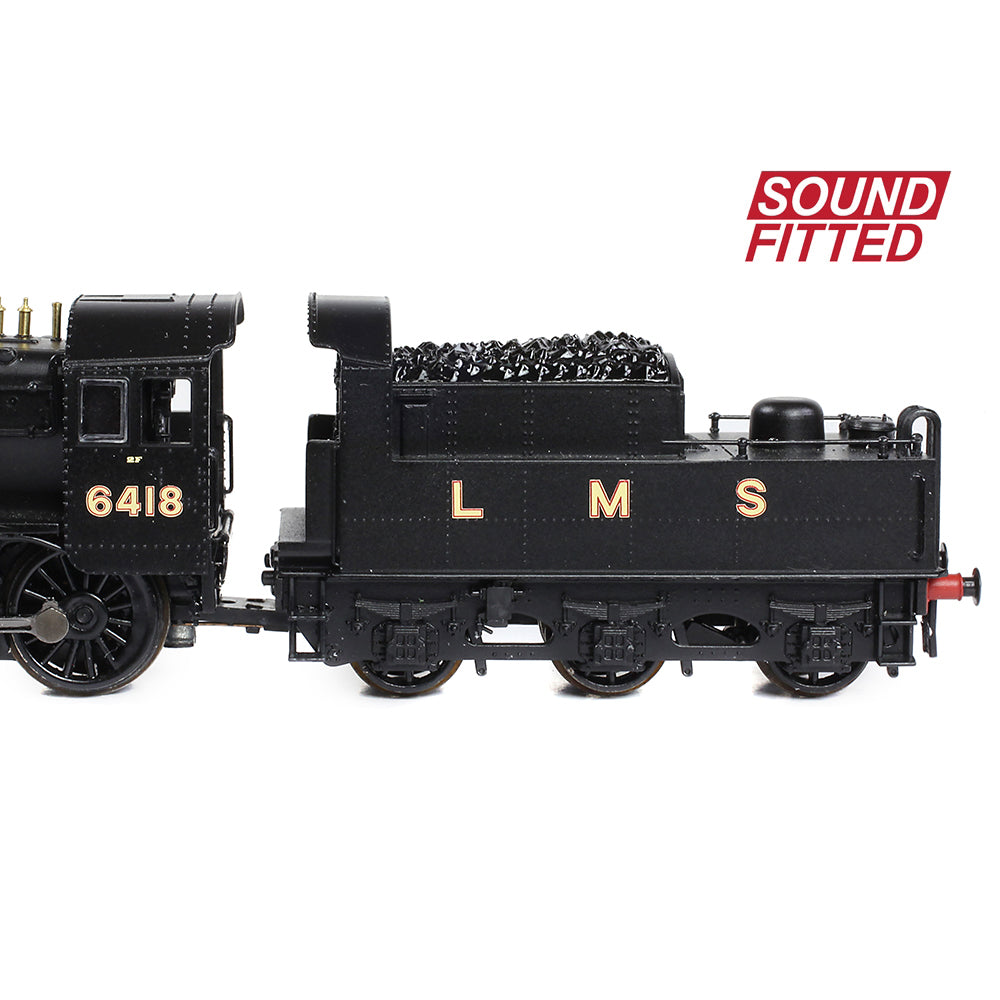 Farish 372-627ASF LMS Ivatt 2MT 6418 LMS Black N Gauge *LAST FEW*