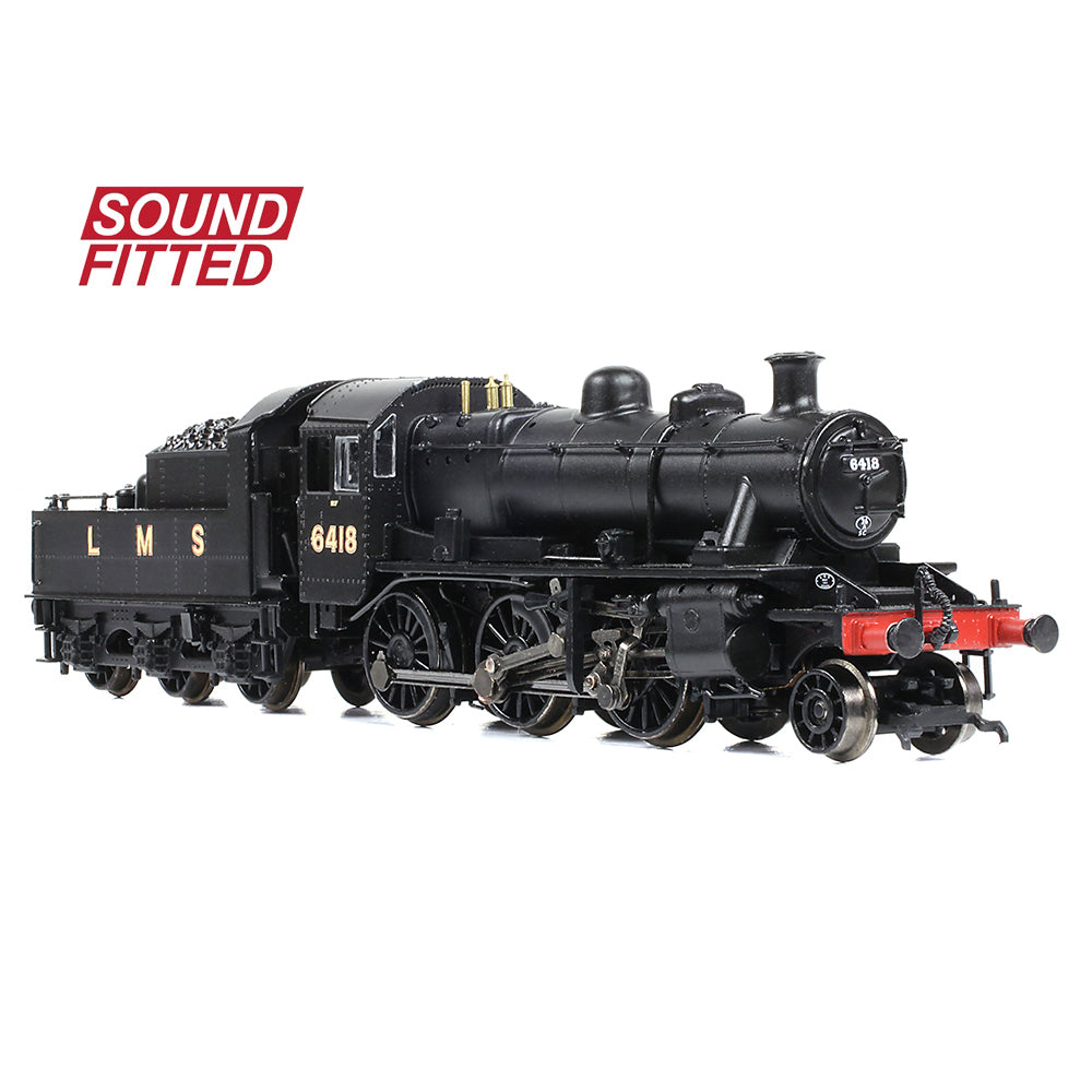 Farish 372-627ASF LMS Ivatt 2MT 6418 LMS Black N Gauge *LAST FEW*