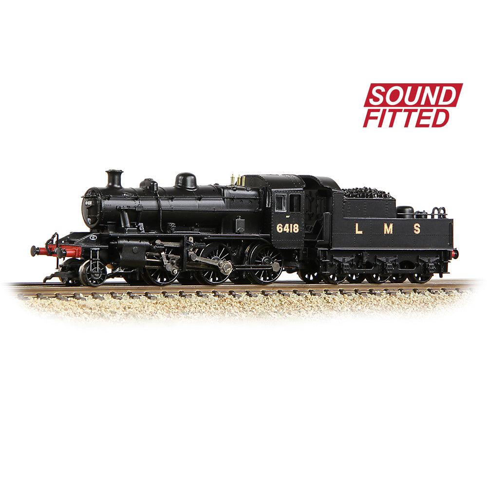 Farish 372-627ASF LMS Ivatt 2MT 6418 LMS Black N Gauge *LAST FEW*