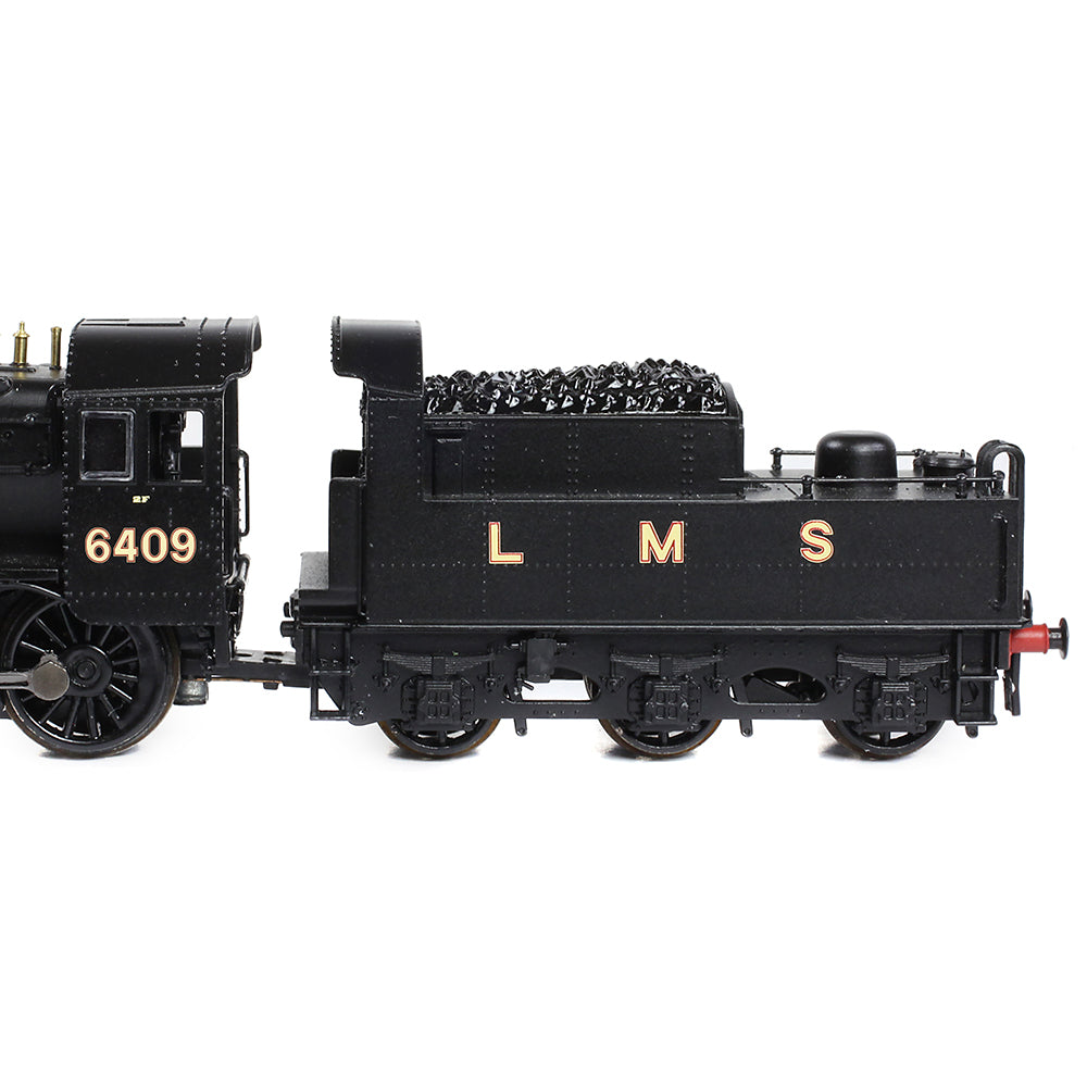 Farish 372-627B LMS Ivatt 2MT 6409 LMS Black - N Gauge