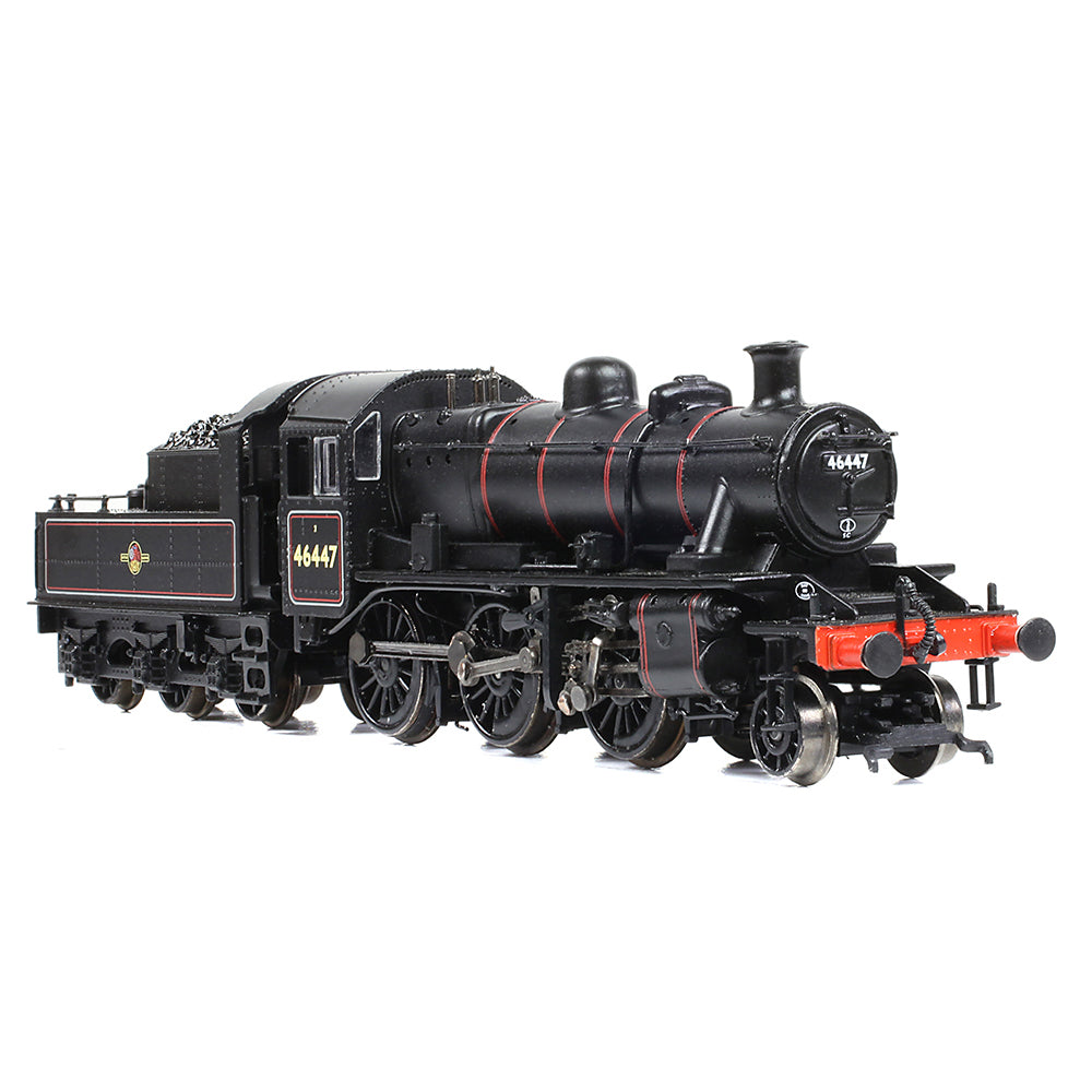 Farish 372-628A LMS Ivatt 2MT 46447 BR Lined Black (Late Crest) N Gauge *LAST FEW*