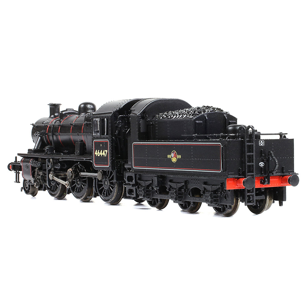 Farish 372-628A LMS Ivatt 2MT 46447 BR Lined Black (Late Crest) N Gauge *LAST FEW*