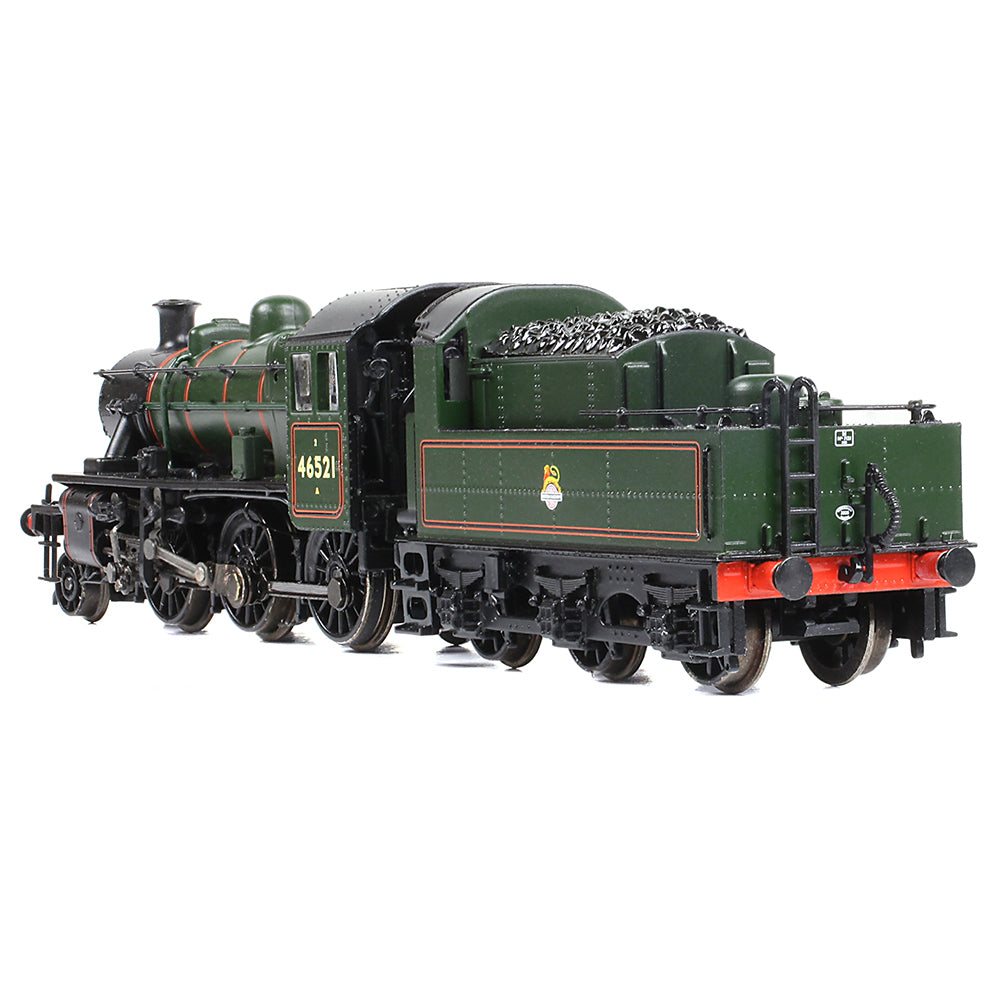 Farish 372-630 LMS Ivatt 2MT 46521 BR Lined Green (Early Emblem) N Gauge *LAST FEW*