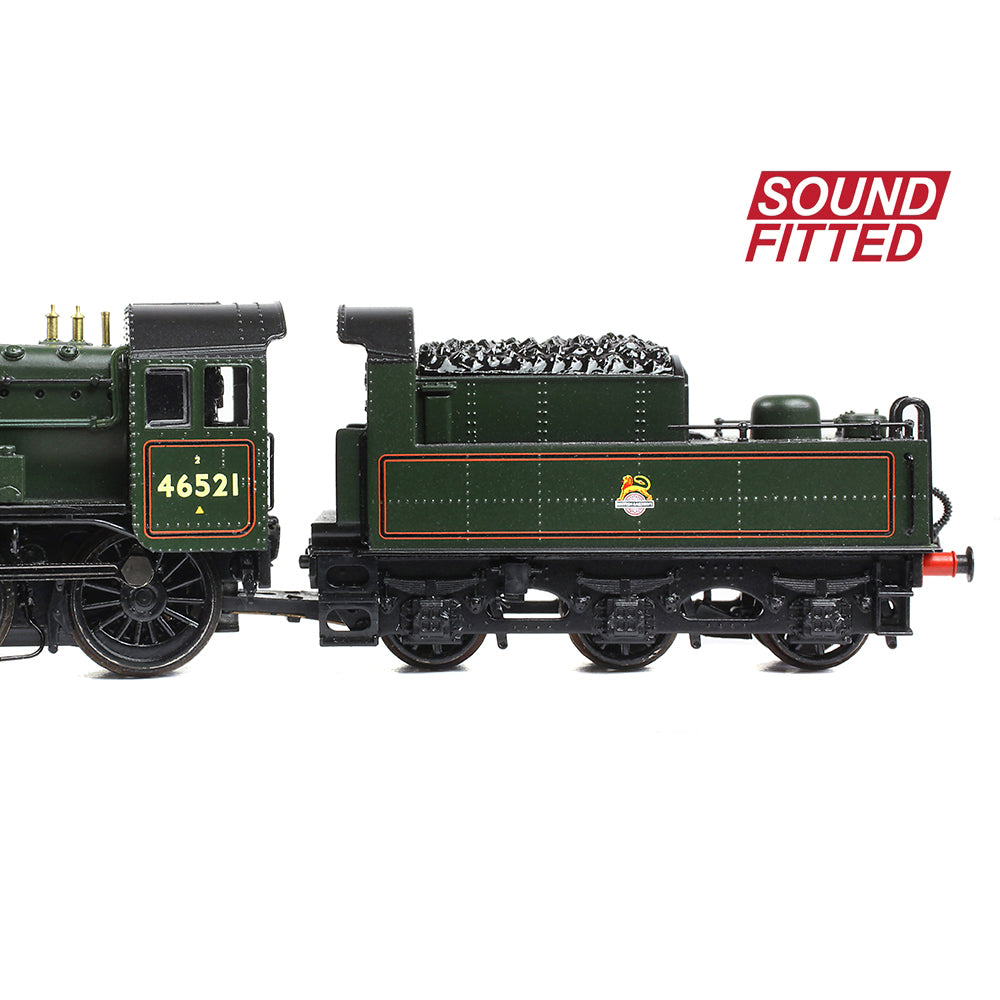 Farish 372-630SF LMS Ivatt 2MT 46521 BR Lined Green (Early Emblem) N Gauge *LAST FEW*