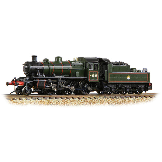 Farish 372-630 LMS Ivatt 2MT 46521 BR Lined Green (Early Emblem) N Gauge *LAST FEW*