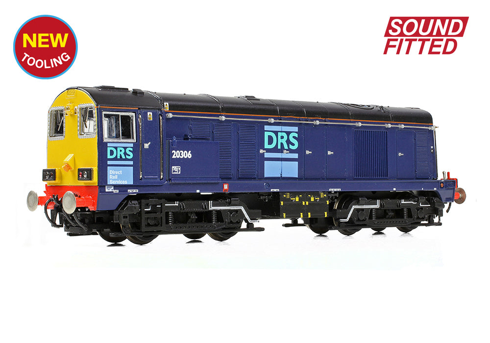 Farish 372-700SF Class 20/3 20306 DRS Blue SOUND FITTED N Gauge *PRE ORDER £242.21*