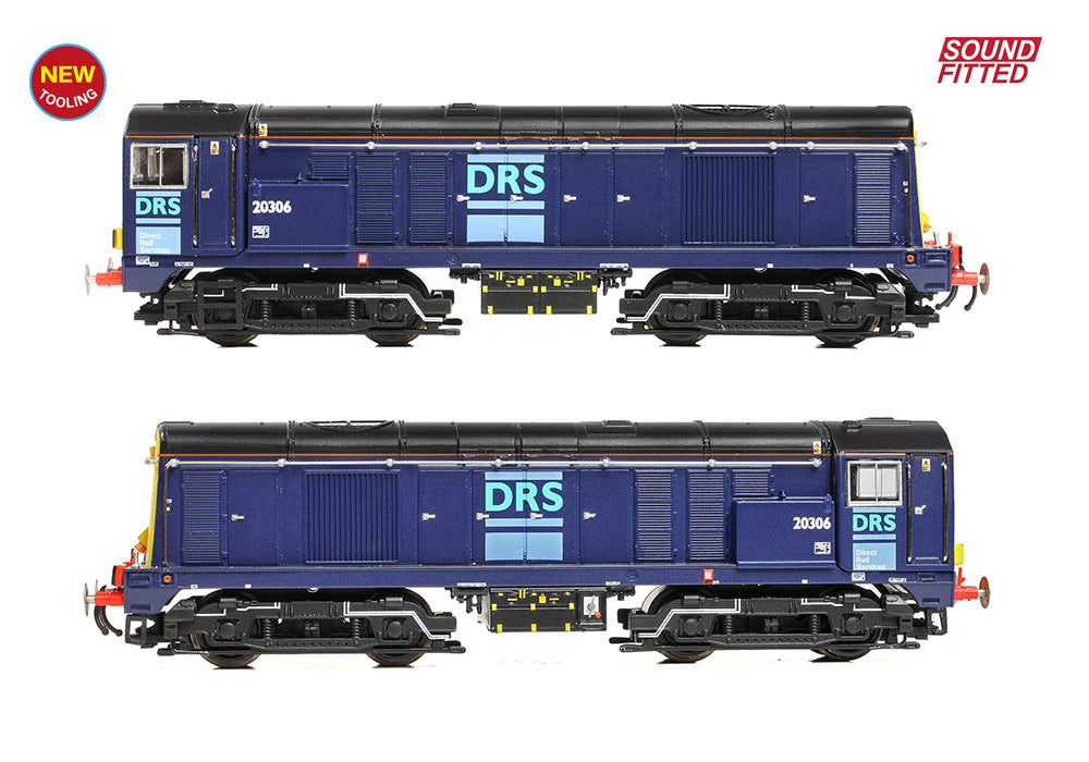 Farish 372-700SF Class 20/3 20306 DRS Blue SOUND FITTED N Gauge *PRE ORDER £242.21*
