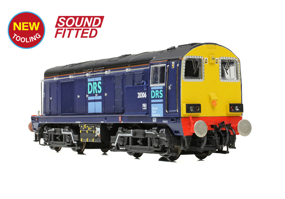 Farish 372-700SF Class 20/3 20306 DRS Blue SOUND FITTED N Gauge *PRE ORDER £242.21*