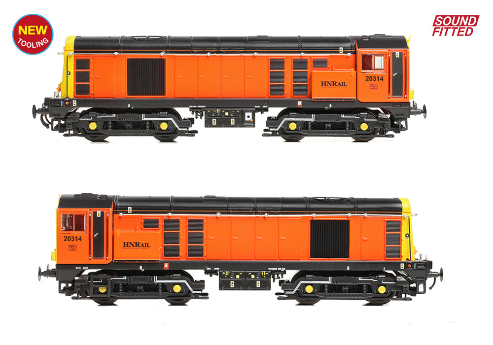 Farish 372-701ASF Class 20/3 20314 HNRC Orange SOUND FITTED N Gauge *PRE ORDER £242.21*