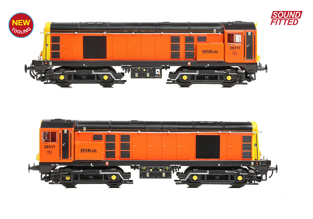 Farish 372-701SF Class 20/3 20311 HNRC Orange SOUND FITTED N Gauge *PRE ORDER £242.21*