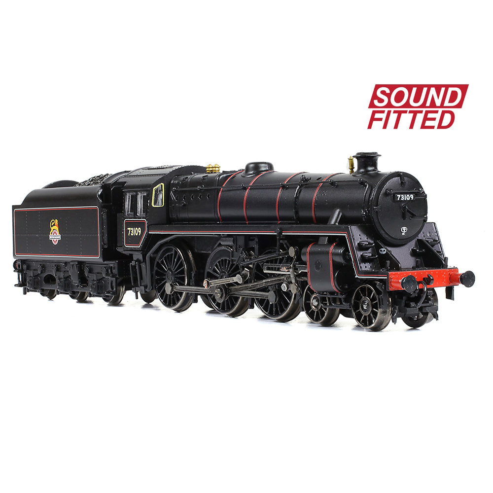Farish 372-727ASF BR Standard 5MT / BR1B Tender 73109 BR Lined Black (E/Emblem) - N Gauge *LAST FEW*