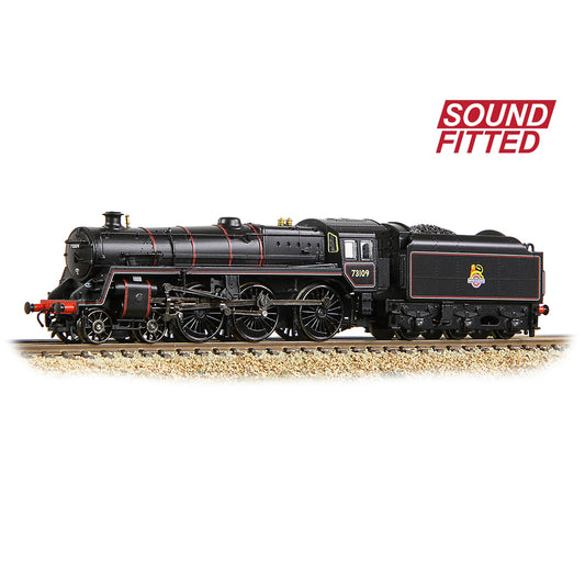 Farish 372-727ASF BR Standard 5MT / BR1B Tender 73109 BR Lined Black (E/Emblem) - N Gauge *LAST FEW*