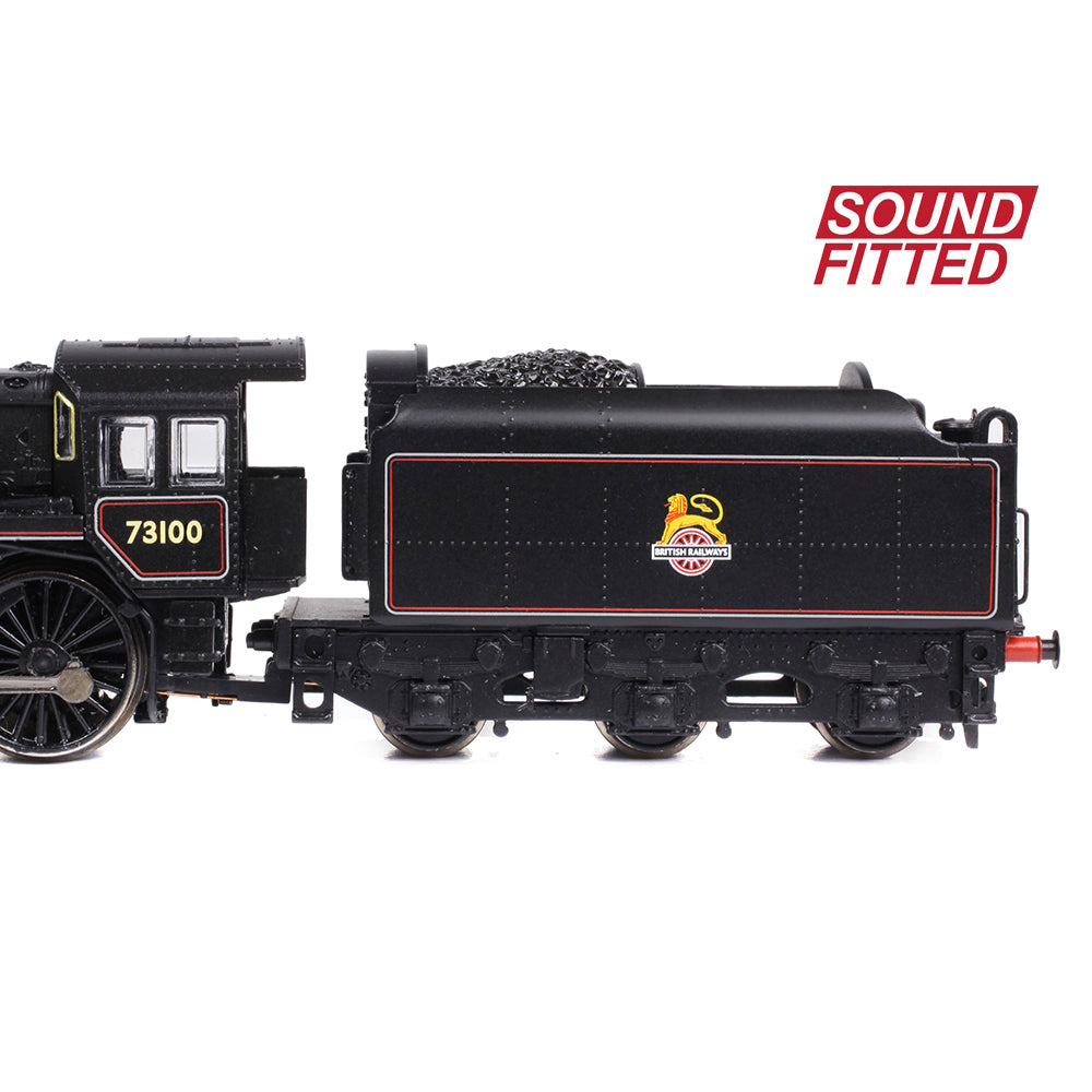 Farish 372-727BSF BR Standard 5MT BR1B Tender 73100 BR Lined Black E/E - N Gauge