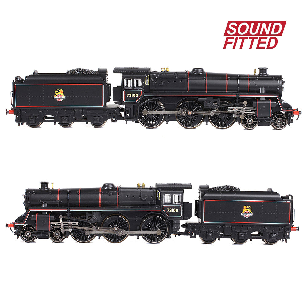 Farish 372-727BSF BR Standard 5MT BR1B Tender 73100 BR Lined Black E/E - N Gauge