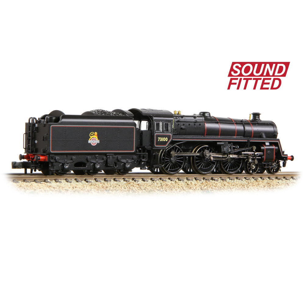 Farish 372-727BSF BR Standard 5MT BR1B Tender 73100 BR Lined Black E/E - N Gauge