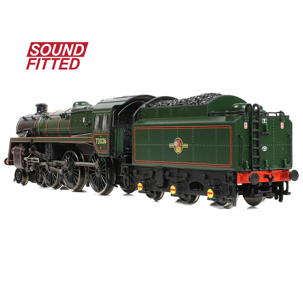 Farish 372-728BSF BR Standard 5MT BR1 Tender 73026 BR Lined Green L/C - N Gauge