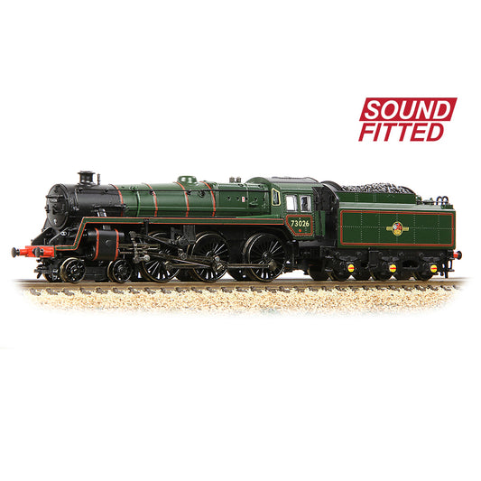 Farish 372-728BSF BR Standard 5MT BR1 Tender 73026 BR Lined Green L/C - N Gauge