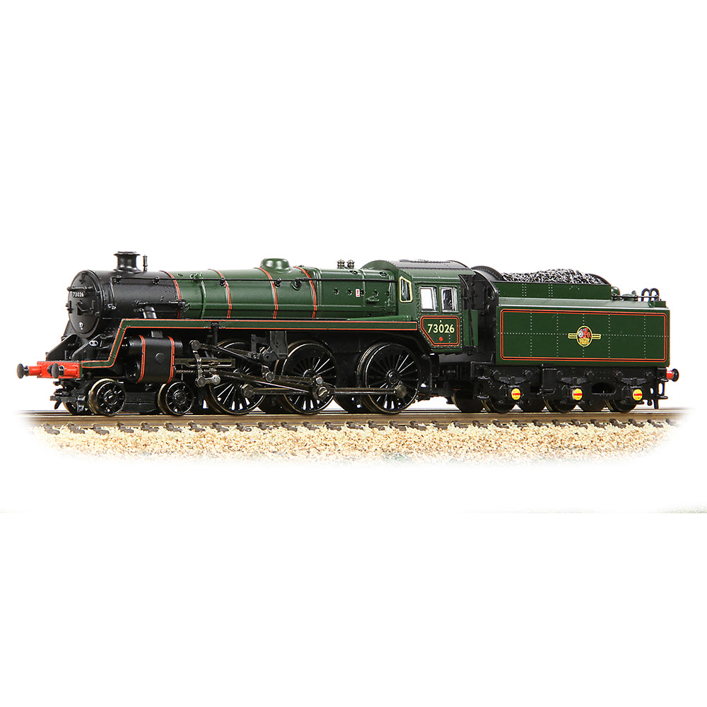 Farish 372-728B BR Standard 5MT BR1 Tender 73026 BR Lined Green L/C - N Gauge *LAST FEW*
