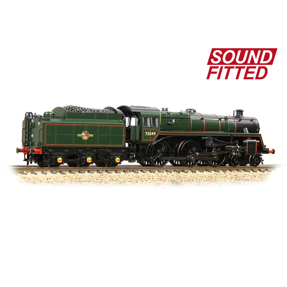 Farish 372-728SF BR Std 5MT with BR1 Tender 73049 BR Green (L/C) - DCC Sound  - N Gauge *LAST FEW*