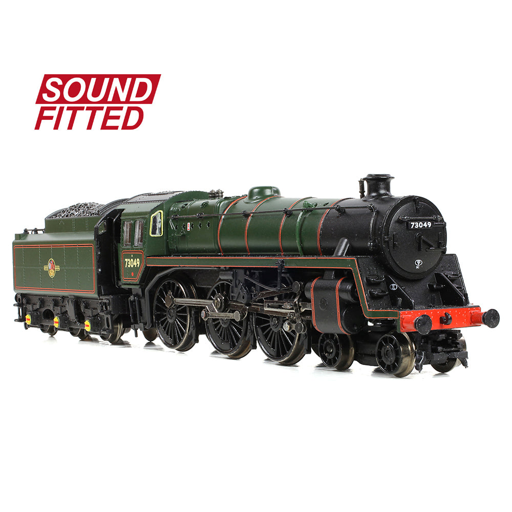 Farish 372-728SF BR Std 5MT with BR1 Tender 73049 BR Green (L/C) - DCC Sound  - N Gauge *LAST FEW*