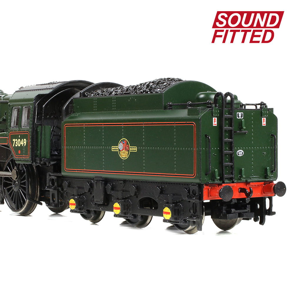 Farish 372-728SF BR Std 5MT with BR1 Tender 73049 BR Green (L/C) - DCC Sound  - N Gauge *LAST FEW*