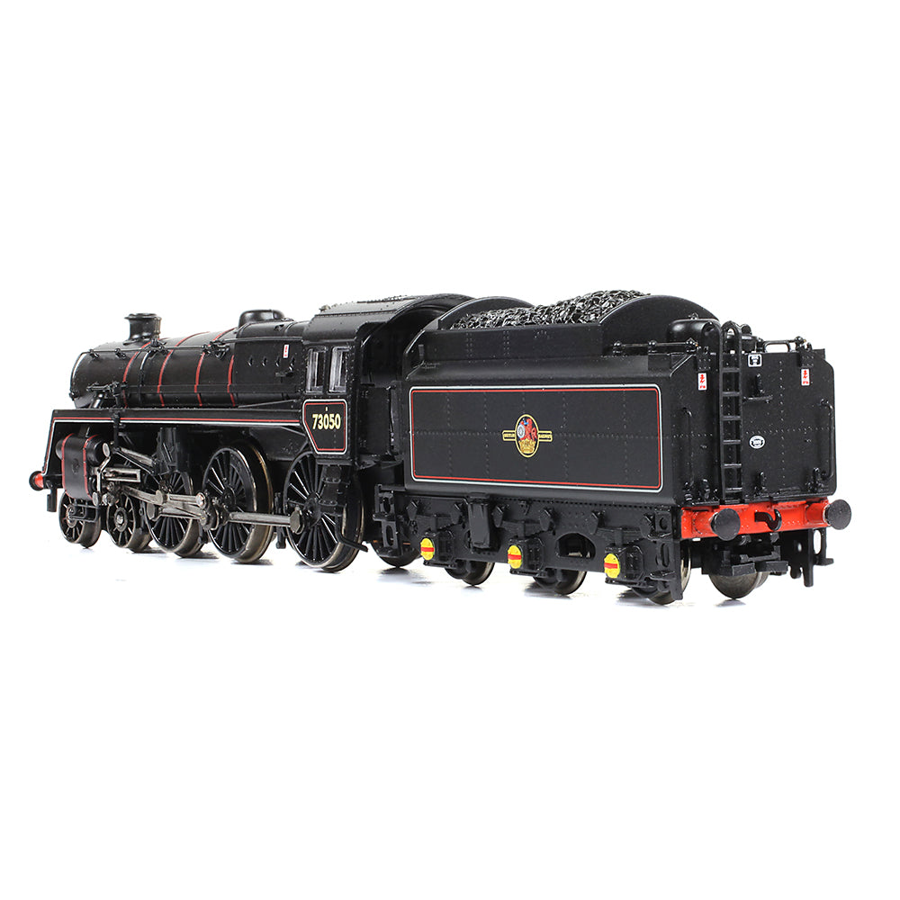 Farish 372-729 BR Std 5MT with BR1 Tender 73050 BR Lined Black (L/C) - Weathered  - N Gauge *LAST FEW*