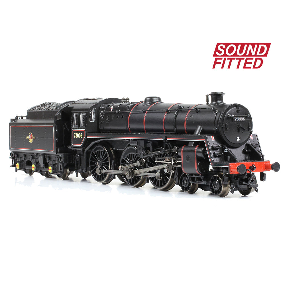 Farish 372-729ASF BR Standard 5MT / BR1 Tender 73006 BR Lined Black (L/Crest) - N Gauge