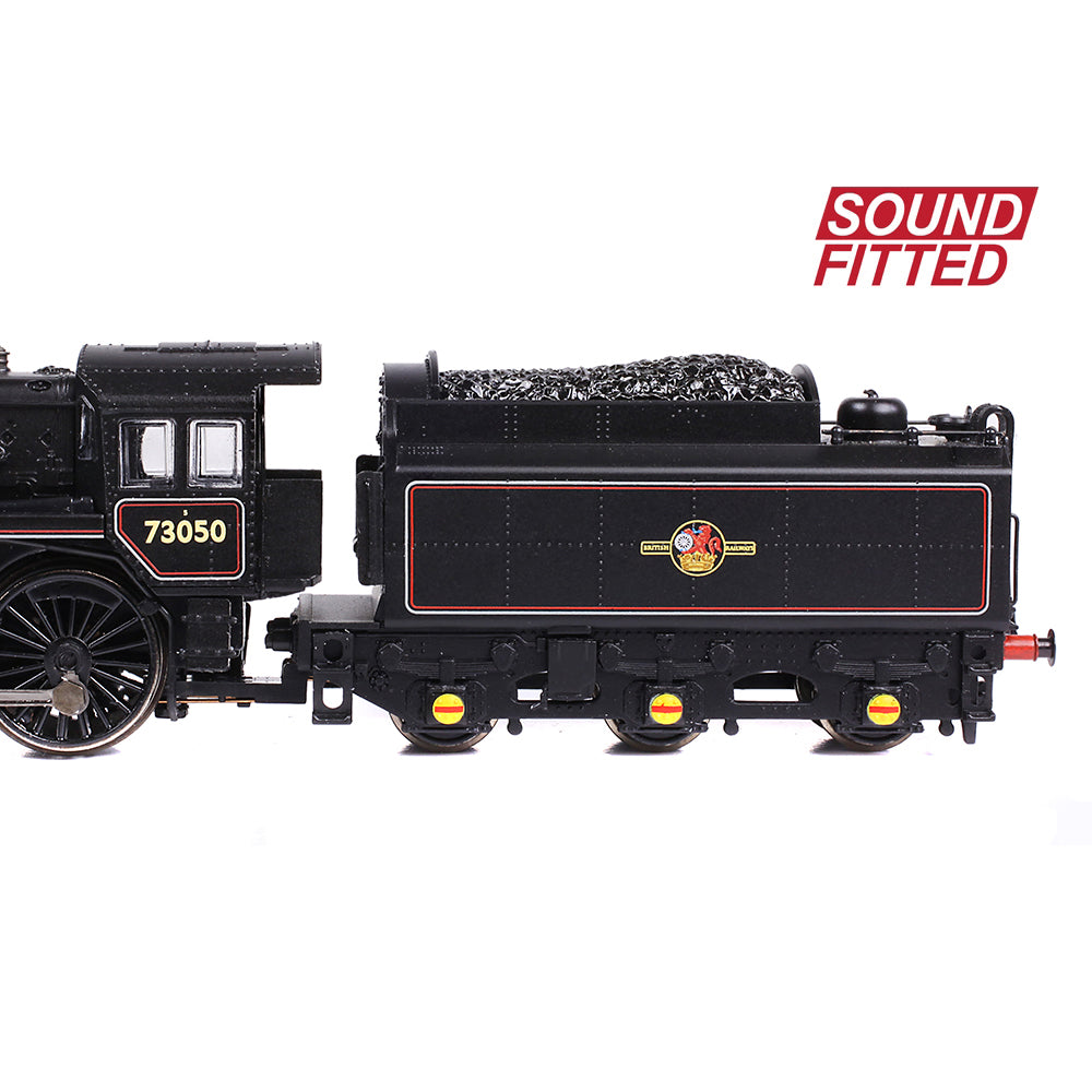 Farish 372-729SF BR Standard 5MT / BR1 Tender 73050 BR Lined Black (L/Crest) - N Gauge *LAST FEW*