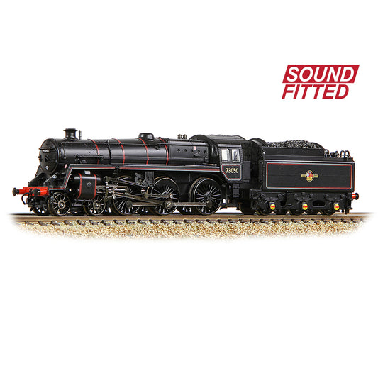 Farish 372-729SF BR Standard 5MT / BR1 Tender 73050 BR Lined Black (L/Crest) - N Gauge *LAST FEW*