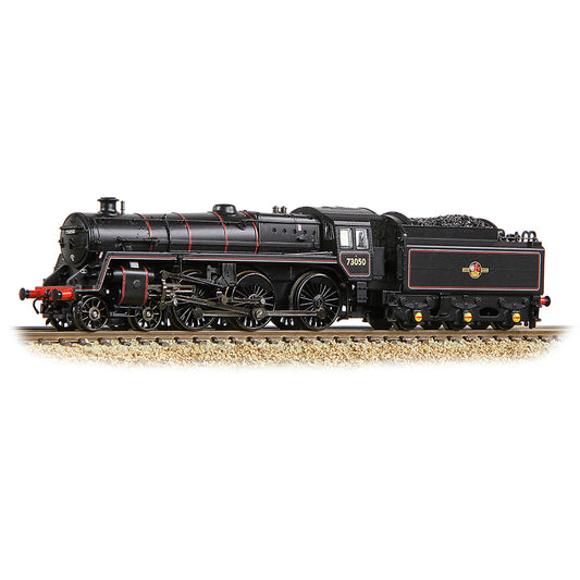 Farish 372-729 BR Std 5MT with BR1 Tender 73050 BR Lined Black (L/C) - Weathered  - N Gauge *LAST FEW*
