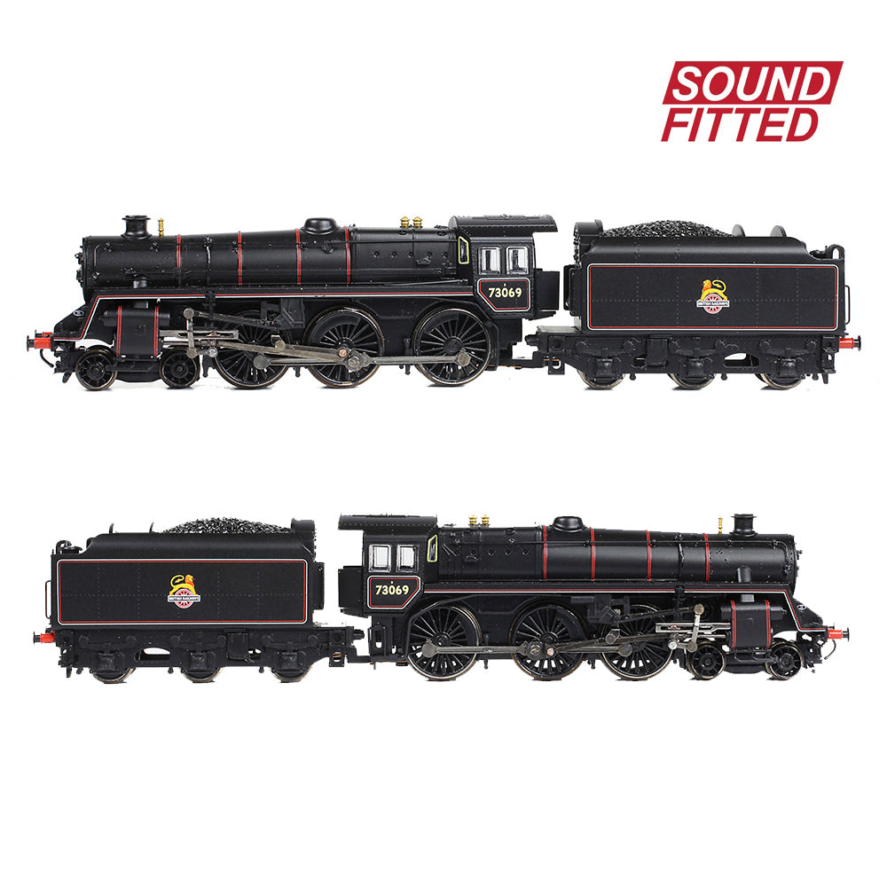 Farish 372-730ASF BR Standard 5MT BR1C Tender 73069 BR Lined Black E/E - N Gauge