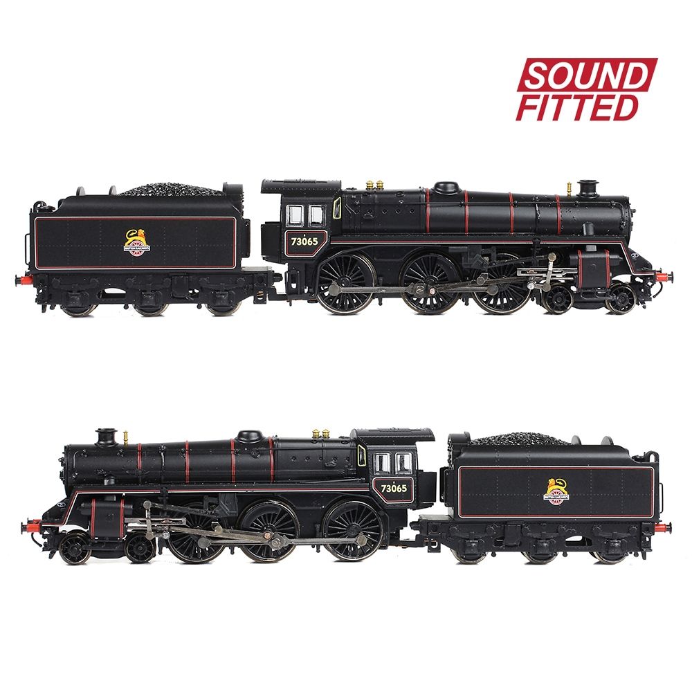 Farish 372-730SF BR Standard 5MT / BR1C Tender 73065 BR Lined Black (E/Emblem) *LAST FEW*