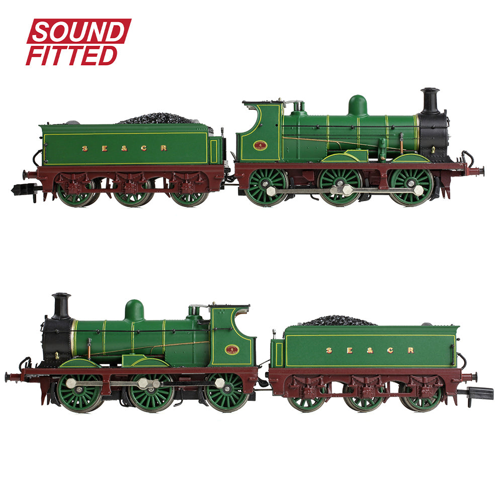 Graham Farish 372-775ASF SE&CR C Class 4 SE&CR Lined Green (Simplified)  N Gauge