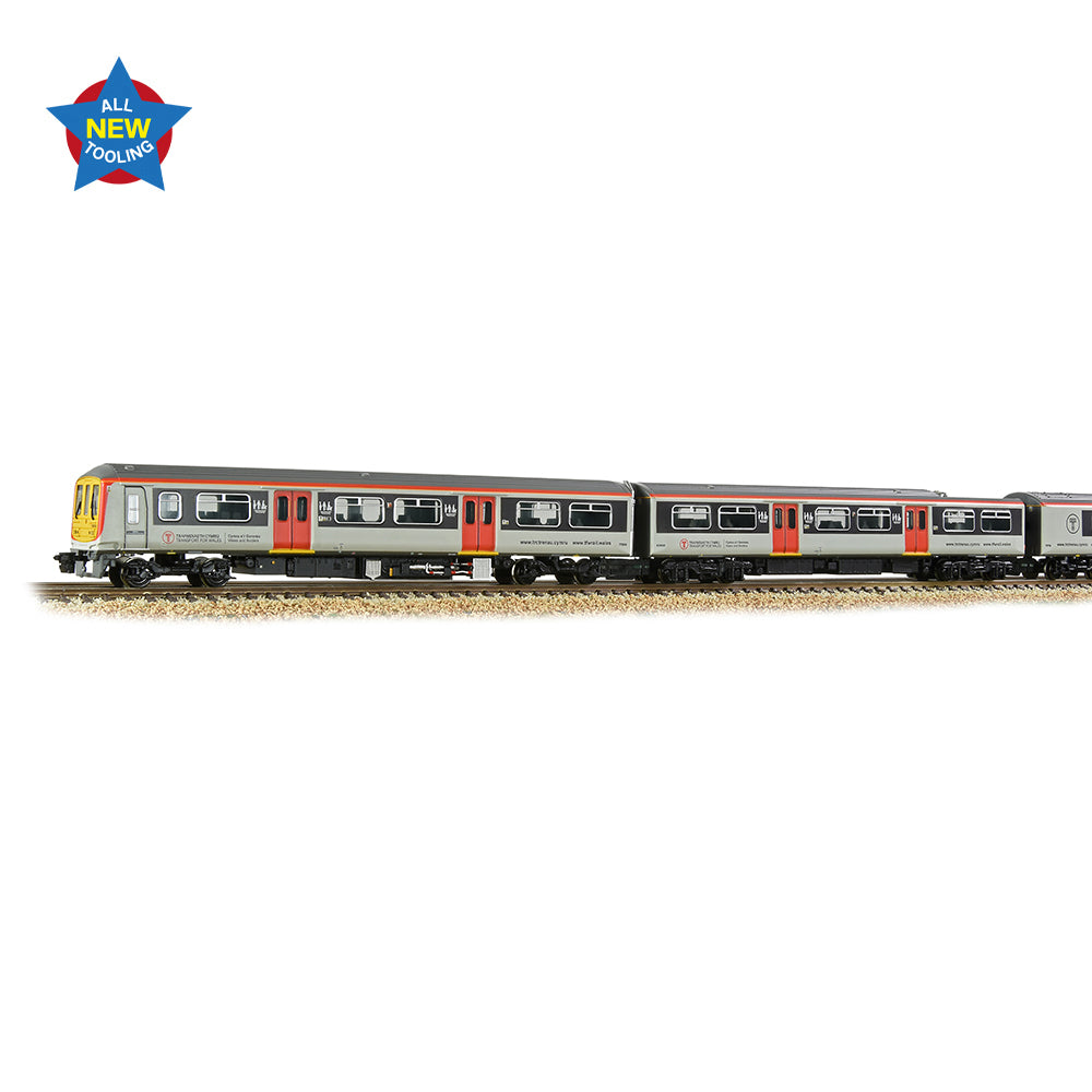 Farish 372-850 Class 769 4-Car BiMU 769008 Transport for Wales, N Gauge