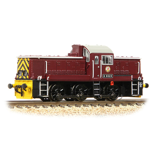 Farish 372-955 Class 14 D9523 BR Maroon (Wasp Stripes) - N Gauge *LAST FEW*