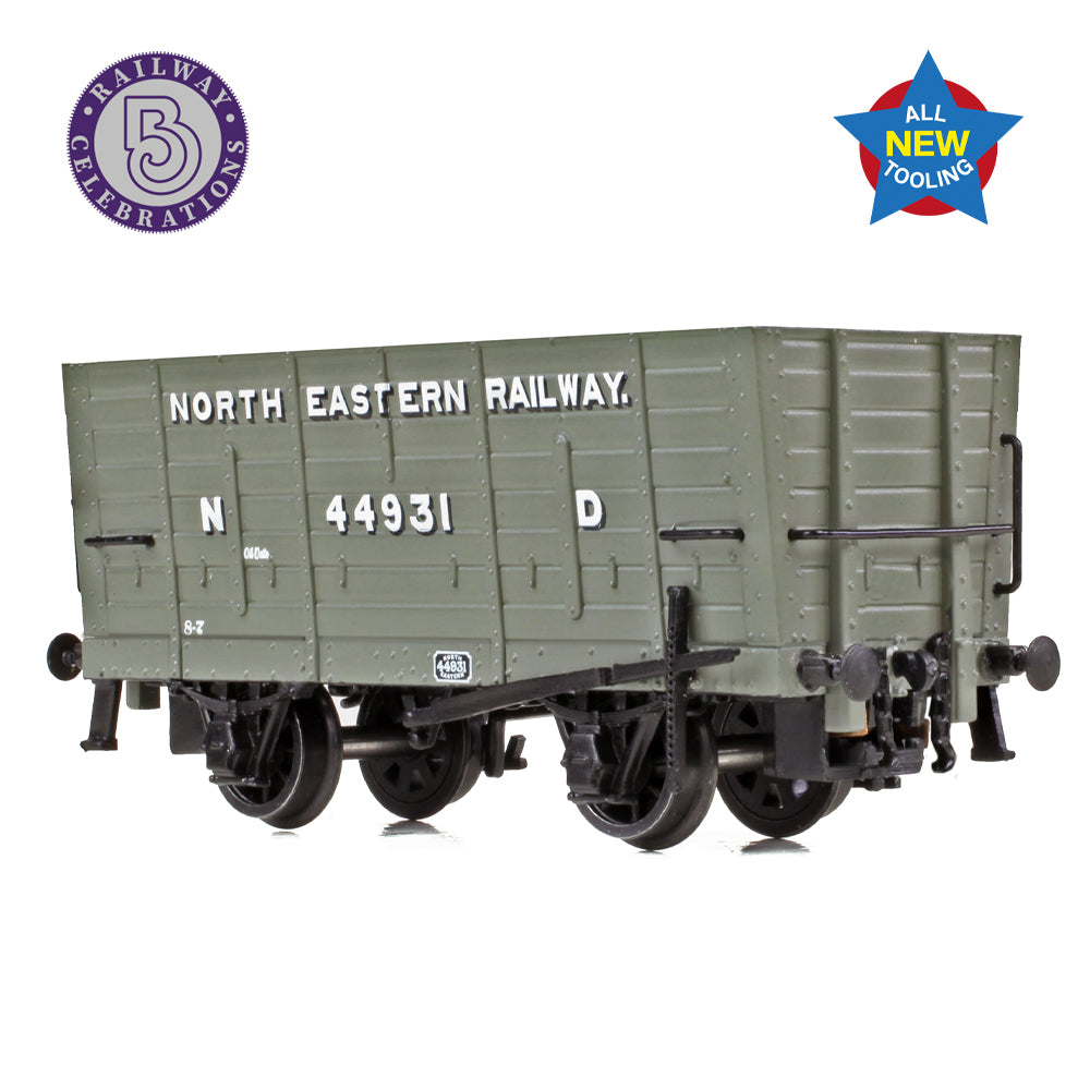 Farish 373-375 NER P7 Coal Hopper North Eastern Railway Grey (ND) N Gauge *PRE ORDER £26.96*