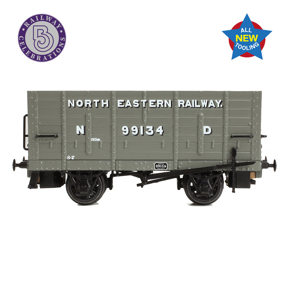 Farish 373-375A NER P7 Coal Hopper North Eastern Railway Grey (ND) N Gauge *PRE ORDER £26.96*