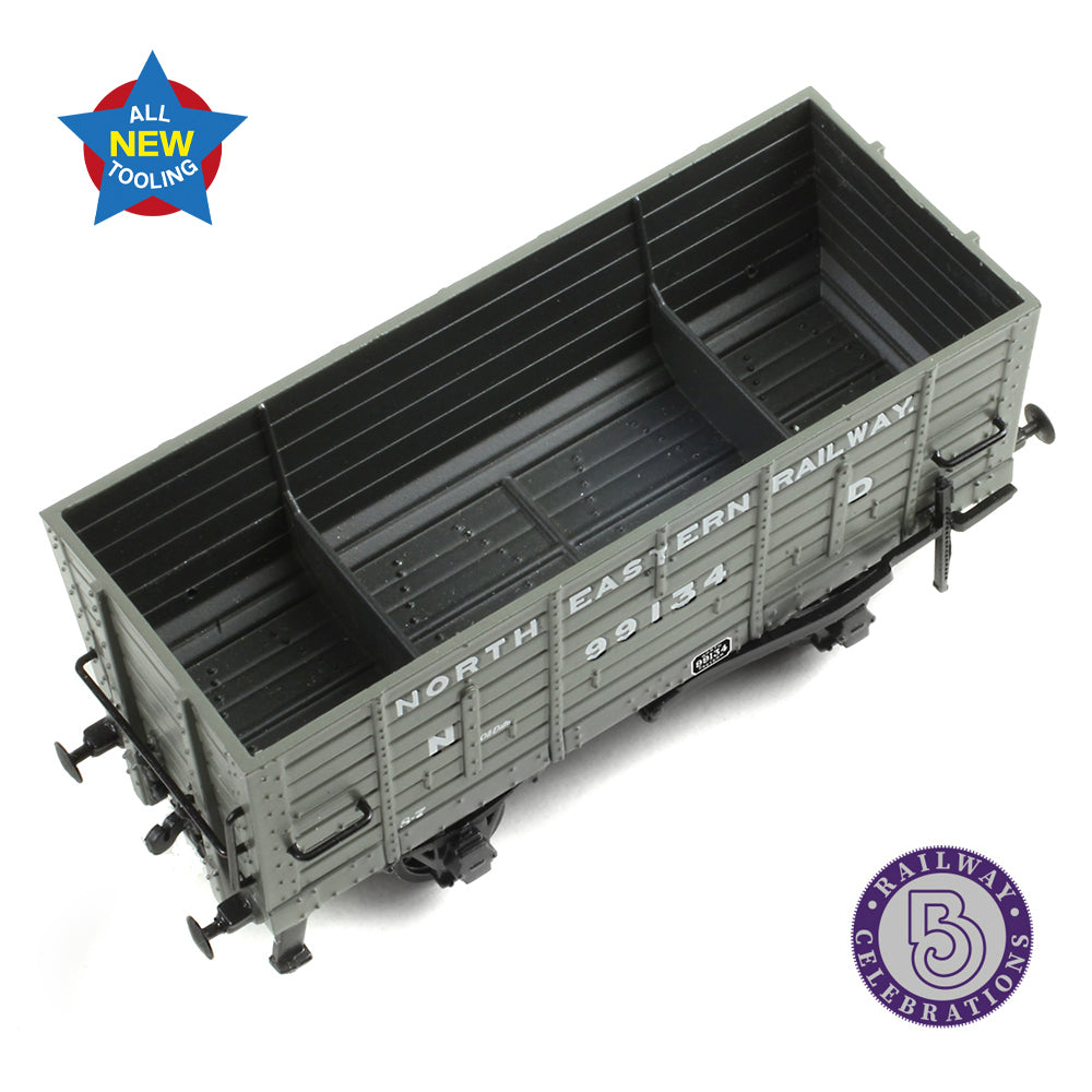 Farish 373-375A NER P7 Coal Hopper North Eastern Railway Grey (ND) N Gauge *PRE ORDER £26.96*