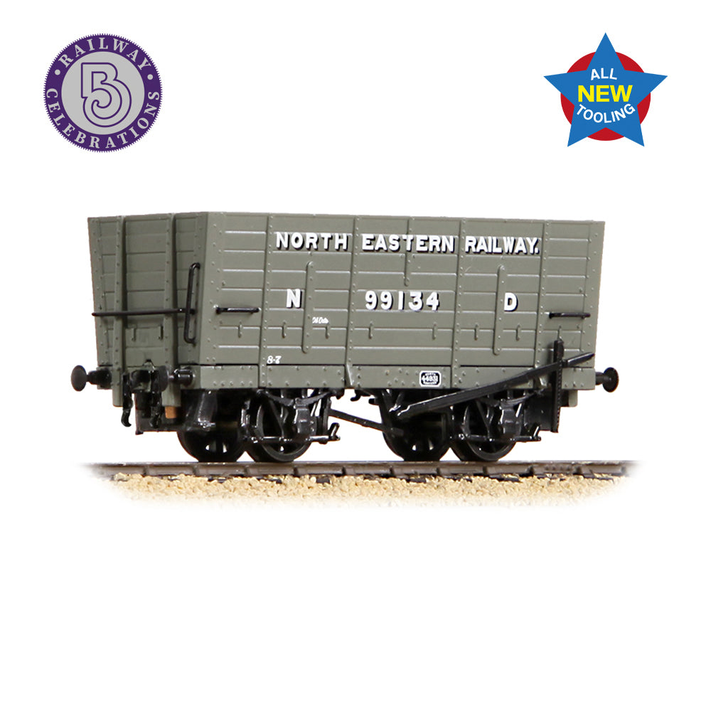 Farish 373-375A NER P7 Coal Hopper North Eastern Railway Grey (ND) N Gauge *PRE ORDER £26.96*